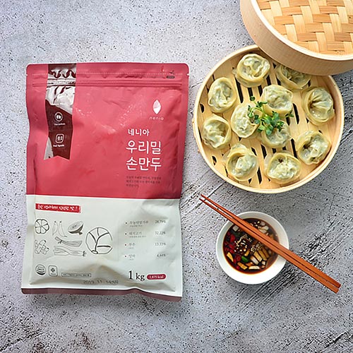 [네니아] 우리밀 손만두 1kg
