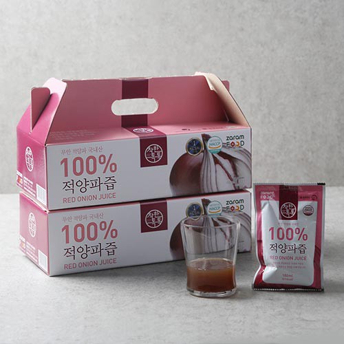 [자람푸드] 착한톡톡 적양파즙 (100ml x 30포 x 2박스)