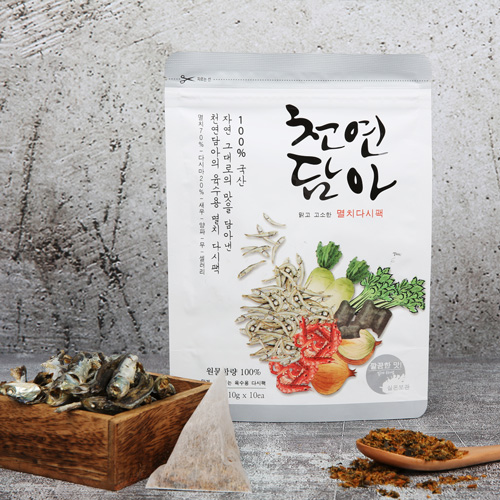 [천연담아] 멸치다시팩 (10개입 x 2팩)