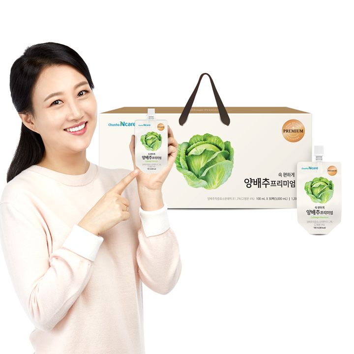 [천호엔케어] 양배추 프리미엄 100ml x 30개입