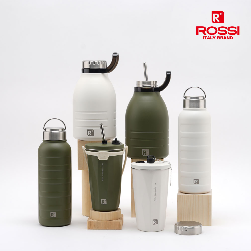 [로시] 스트랩 스트로 텀블러 600ml 2종