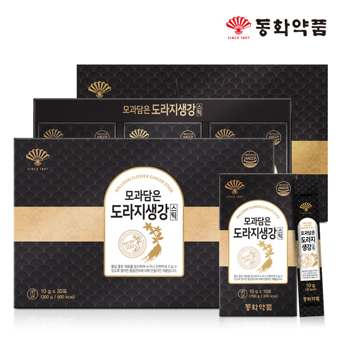 [동화약품] 모과담은 도라지생강스틱 10g x 30포 A0927