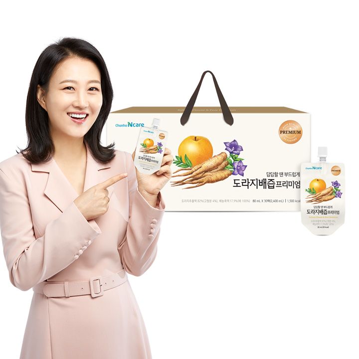 [천호엔케어] 도라지배즙 프리미엄 80ml x 30개입