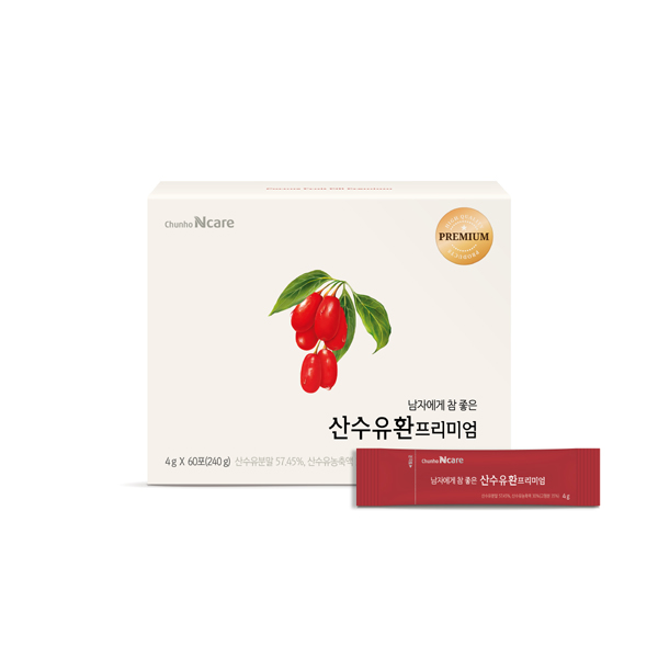 [천호엔케어] 산수유환 프리미엄 4g x 60포