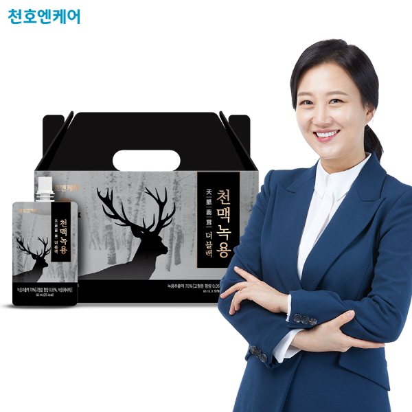[천호엔케어] 천맥녹용 더 블랙 60ml x 30팩