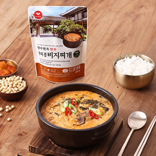 [하누리] 한우 콩비지찌개 600g(2인분) x 3팩